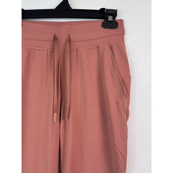 Lululemon women's 6 terracotta ready to rulu high rise cropped jogger pants - Picture 3 of 7